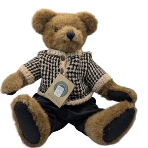 Boyds Bears Teddy Bear Plush Jumper with‎ Sweater Rutherford  Articulated Bear